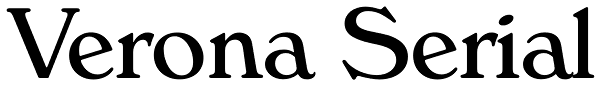 Verona Serial Font