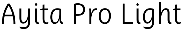 Ayita Pro Light Font