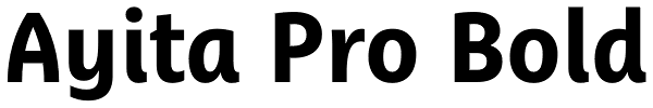 Ayita Pro Bold Font