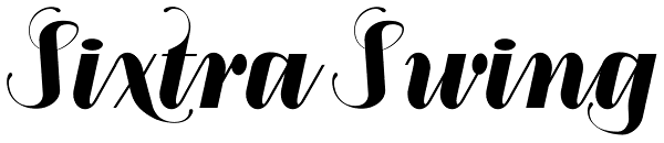 Sixtra Swing Font