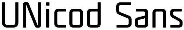 UNicod Sans Font