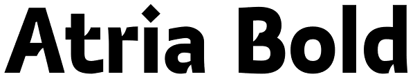 Atria Bold Font