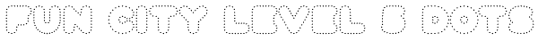 Fun City Level 5 Dots Font