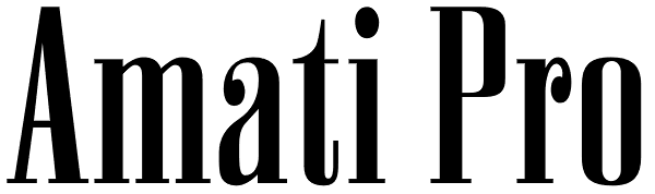 Amati Pro Font