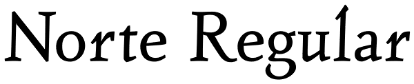 Norte Regular Font