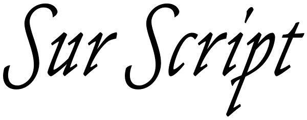 Sur Script Font