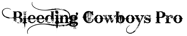 Bleeding Cowboys Pro Font