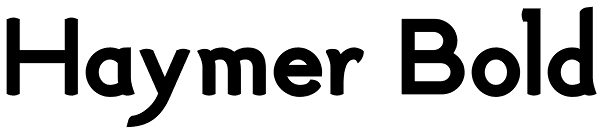 Haymer Bold Font