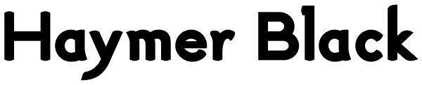 Haymer Black Font