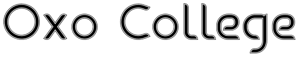 Oxo College Font