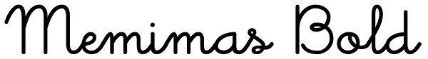 Memimas Bold Font