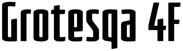 Grotesqa 4F Font