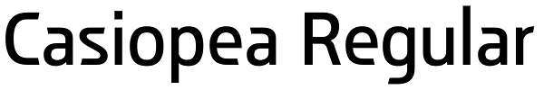 Casiopea Regular Font