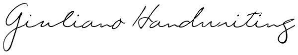 Giuliano Handwriting Font