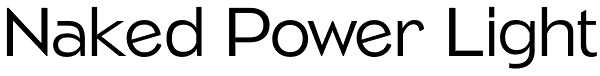 Naked Power Light Font