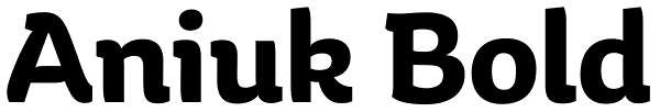 Aniuk Bold Font