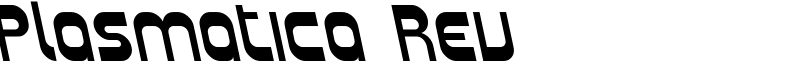 Plasmatica Rev Font