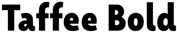 Taffee Bold Font