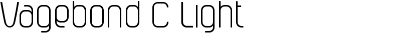 Vagebond C Light Font