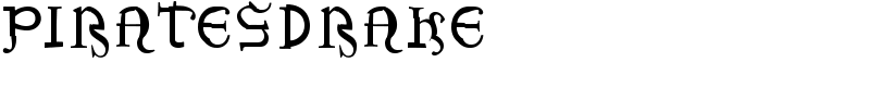 PiratesDrake Font