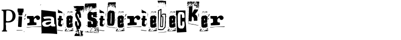 PiratesStoertebecker Font