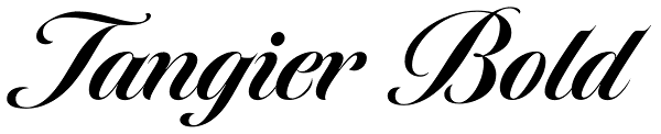 Tangier Bold Font