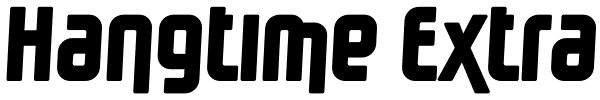 Hangtime Extra Font