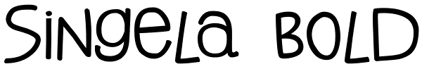 Singela Bold Font