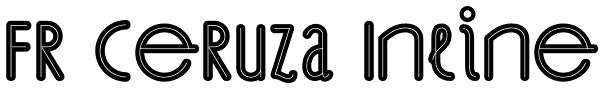 FR Ceruza Inline Font