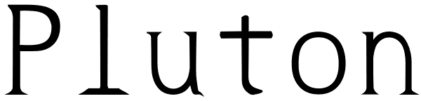 Pluton Font