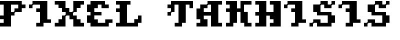 Pixel Takhisis Font