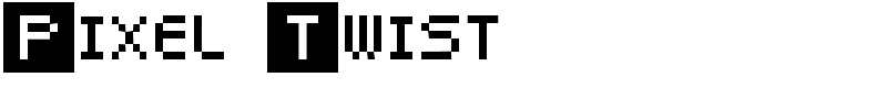 Pixel Twist Font