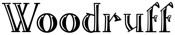 Woodruff Font