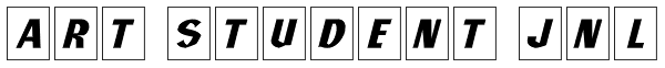 Art Student JNL Font