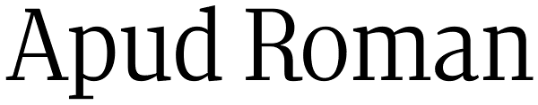 Apud Roman Font