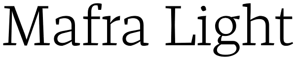 Mafra Light Font