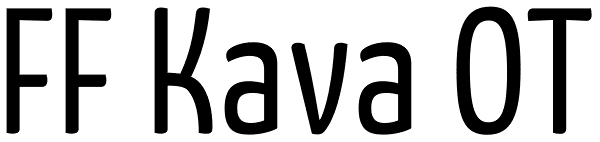 FF Kava OT Font