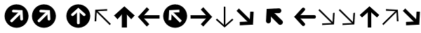 FF Dingbats 2 Arrows Font