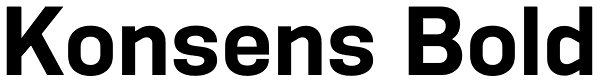 Konsens Bold Font