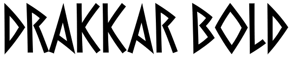 Drakkar Bold Font