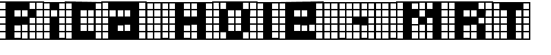 Pica Hole - MRT Font