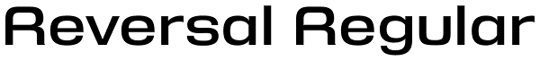 Reversal Regular Font