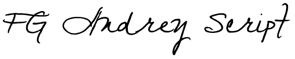 FG Audrey Script Font