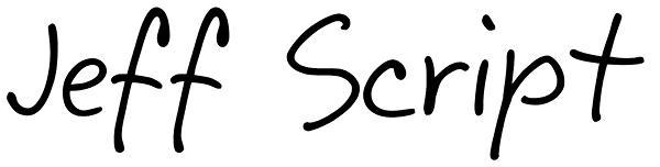 Jeff Script Font