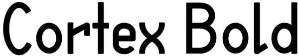 Cortex Bold Font