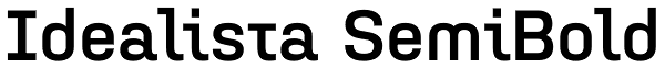 Idealista SemiBold Font