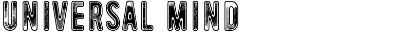 Universal Mind Font