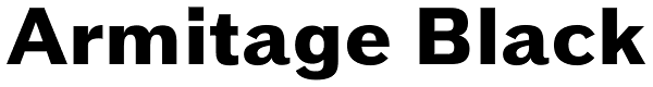 Armitage Black Font