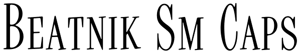 Beatnik Sm Caps Font