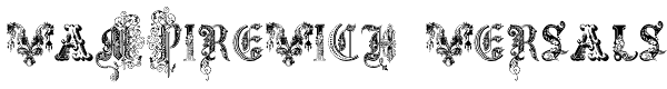 Vampirevich Versals Font